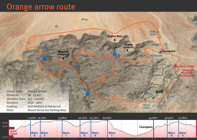 Orange Arrow Route